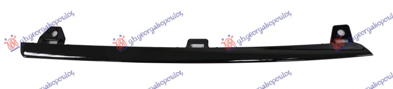 FRONT BUMPER GRILLE MOULDING MIDDLE BLACK LOWER (W/ACC)