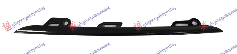 FRONT BUMPER GRILLE MOULDING SIDE LOWER BLACK