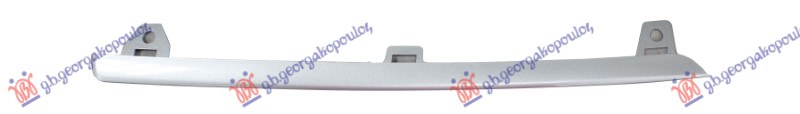 FRONT BUMPER GRILLE MOULDING MIDDLE SILVER LOWER (W/ACC)