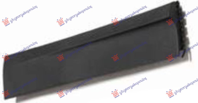 REAR DOOR MOULDING BLACK