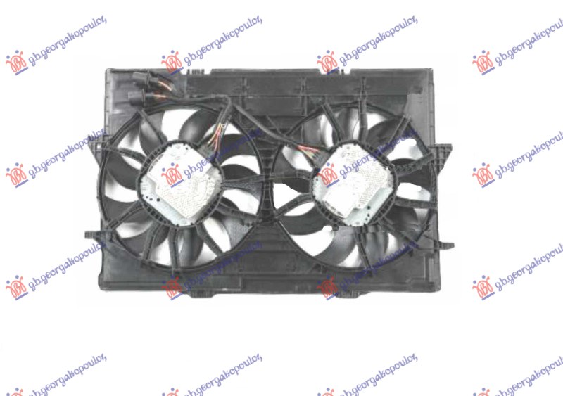 COOLING FAN (DOUBLE) PETROL - DIESEL