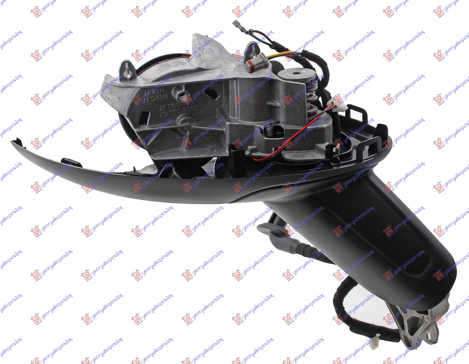 DOOR MIRROR (ONLY BODY) EL. HEAT. FOLD. W/LAMP & F.LAMP & L.ASSIST & A.DIMMING (A QUALITY)