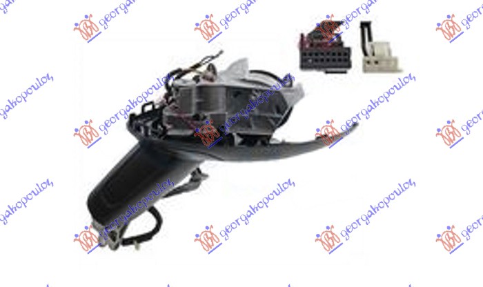 DOOR MIRROR (ONLY BODY) ELECTRICAL HEATED FOLTABLE (W/SIDE LAMP & MEMORY & LANE ASSIST) (AUTO DIMMING)