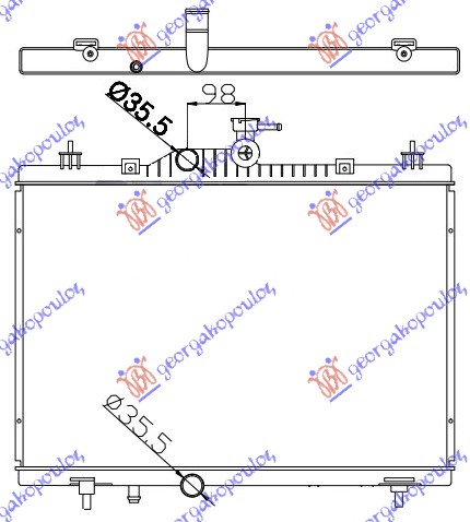 ΨΥΓΕΙΟ 2.0DCi-2.5i-16V+/-A/C(66x44)(M/A)