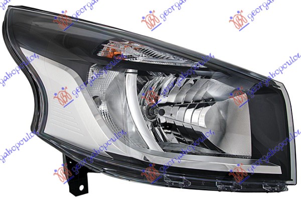 HEAD LAMP ELECTRIC BLACK (HELLA)