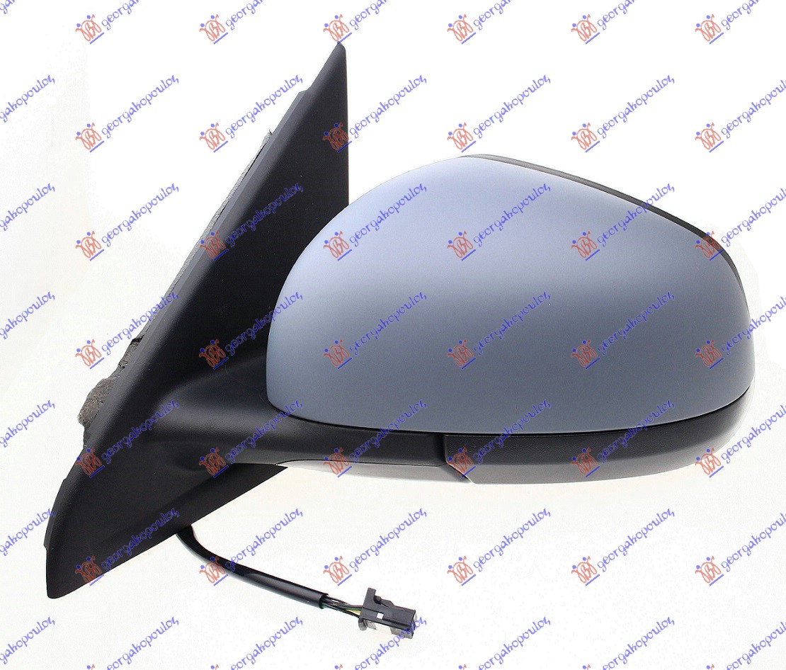 DOOR MIRROR ELECTRICAL HEATED PRIMED (A QUALITY) (ASPHERICAL GLASS)