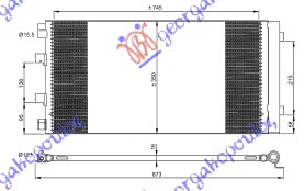 ΨΥΓΕΙΟ A/C 2.3 CDTi (79,5x35,5)