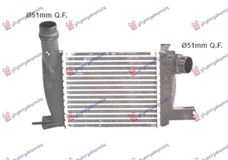 ΨΥΓΕΙΟ INTERCOOLER 1.6 ΒΕΝΖΙΝΗ (256x218)