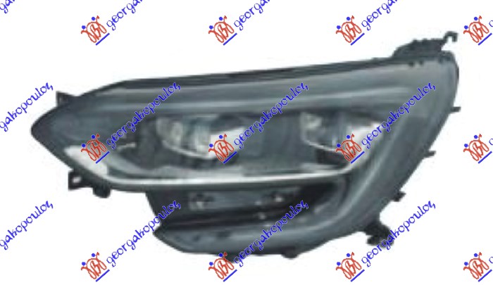 ΦΑΝΟΣ ΕΜΠΡΟΣ FULL LED ΜΑΥΡΟ (E) (VALEO)