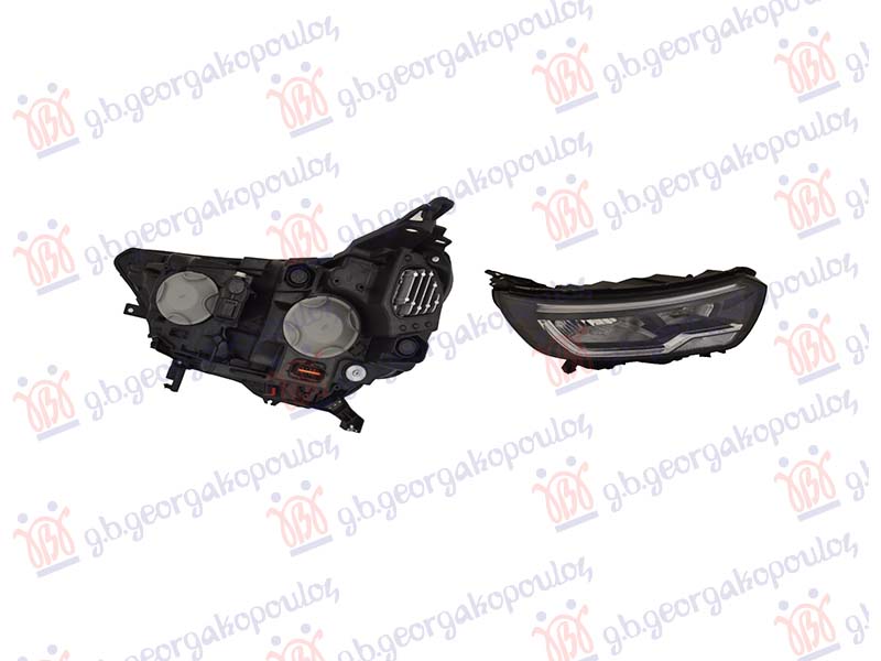 ΦΑΝΟΣ ΕΜΠΡΟΣ ΜΕ ΦΩΣ ΗΜΕΡΑΣ LED (H7/LED) (TYC)