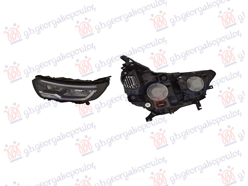 ΦΑΝΟΣ ΕΜΠΡΟΣ ΜΕ ΦΩΣ ΗΜΕΡΑΣ LED (H7/LED) (TYC)