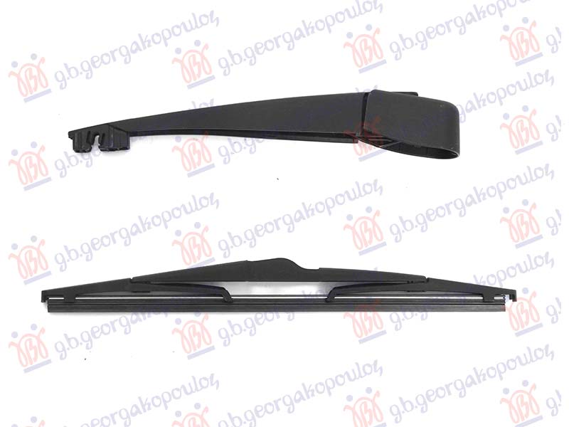 ΥΑΛΟΚΑΘΑΡΙΣΤΗΡΑΣ ΠΙΣΩ ΜΕ ΜΠΡΑΤΣΟ 290mm