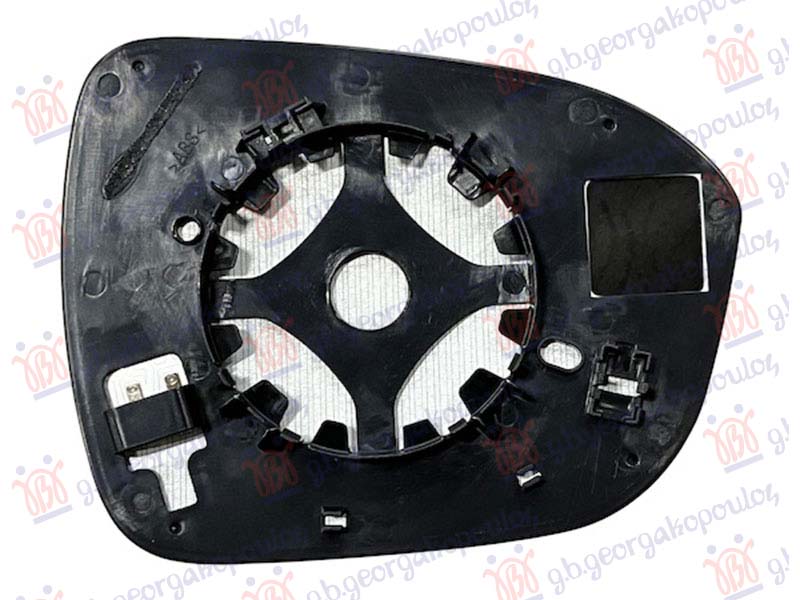 DOOR MIRROR GLASS HEATED (CONVEX GLASS)