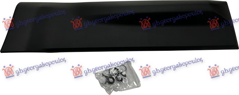 REAR DOOR MOULDING BLACK