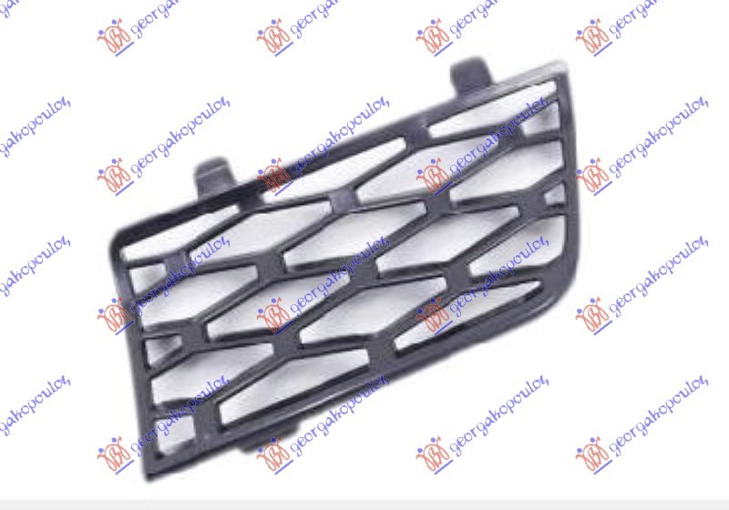 FRONT BUMPER GRILLE (CLOSE) 2006-2009