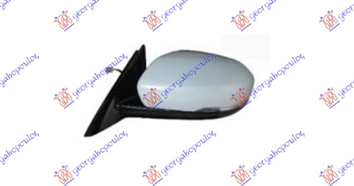 DOOR MIRROR ELECTR.HEATED FOLDABLE PRIMED (W/S.LAMP & F.LAMP & SENSOR & BLIS) (CONVEX GLASS)