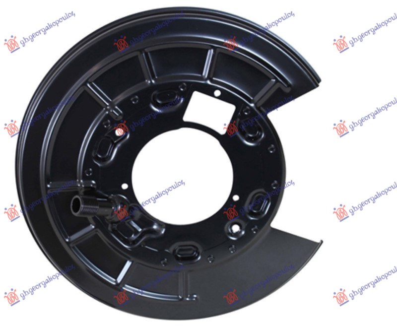 SPLASH PANEL BRAKE DISC REAR (PANEL THICKNESS 0,8MM)