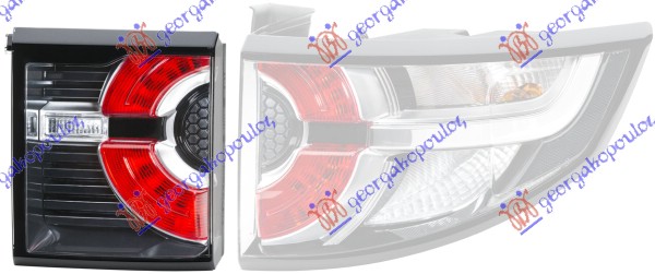 ΦΑΝΟΣ ΠΙΣΩ ΕΣΩ LED (HELLA)
