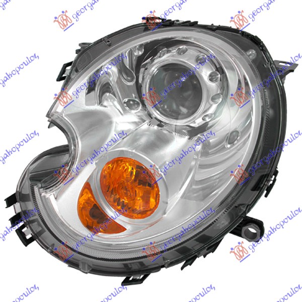HEAD LAMP XENON (YELLOW SIDE LAMP) (E) (TYC)