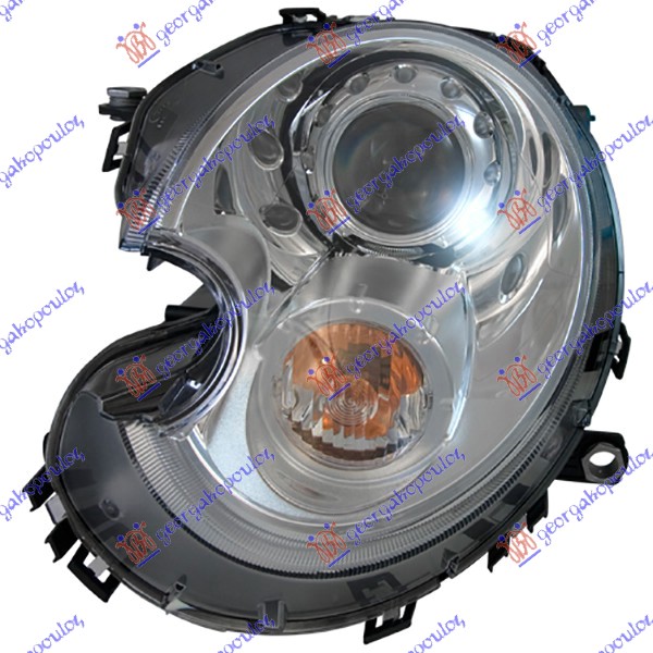 HEAD LAMP XENON (CLEAN LENS) (E) (TYC)