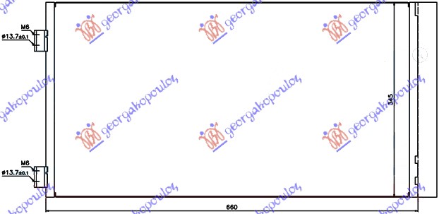 ΨΥΓΕΙΟ A/C ΒΕΝΖΙΝΗ - ΠΕΤΡΕΛΑΙΟ (625x330x12)