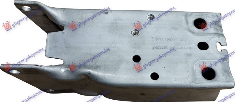 FRONT BUMPER REINFORCEMENT BRACKET (ALUMINUM)