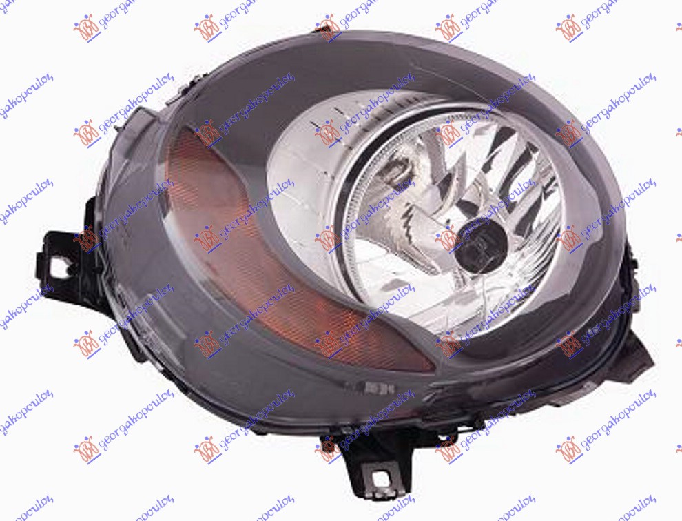 HEAD LAMP ELECTRICAL (WITH YELLOW INDICATOR) (VALEO)