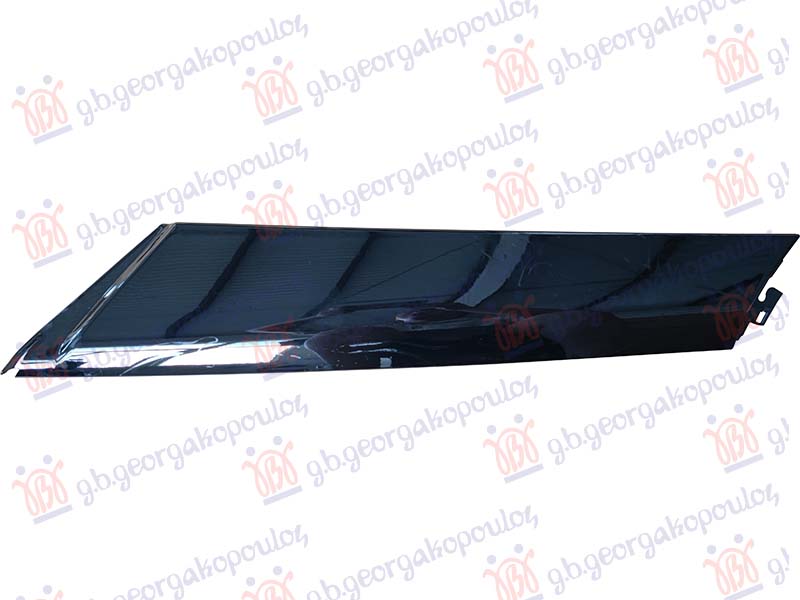 FRONT PILLAR MOULDING PAINTED BLACK (F56)
