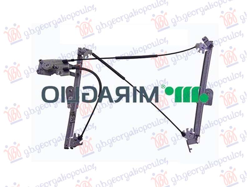 FRONT WINDOW REGULATOR ELECTRICAL (W/O MOTOR) COMFORT (A QUALITY)