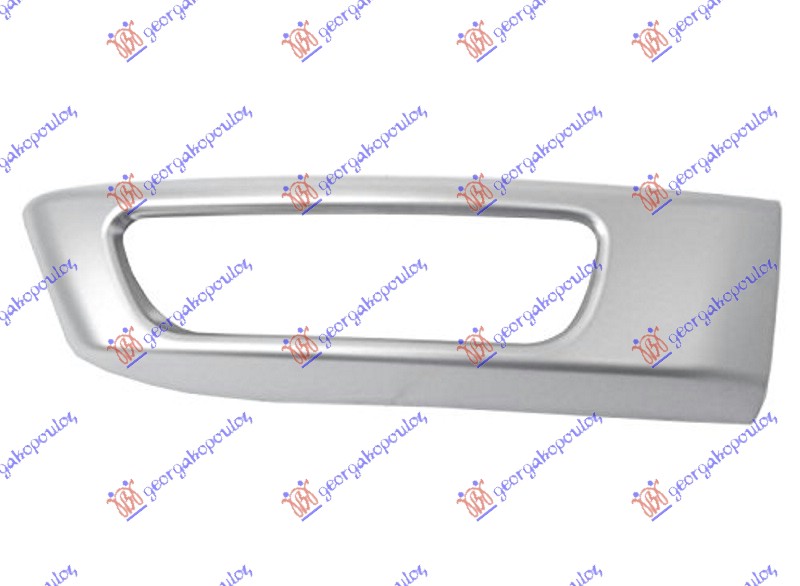 FOG LAMP FRAME SILVER