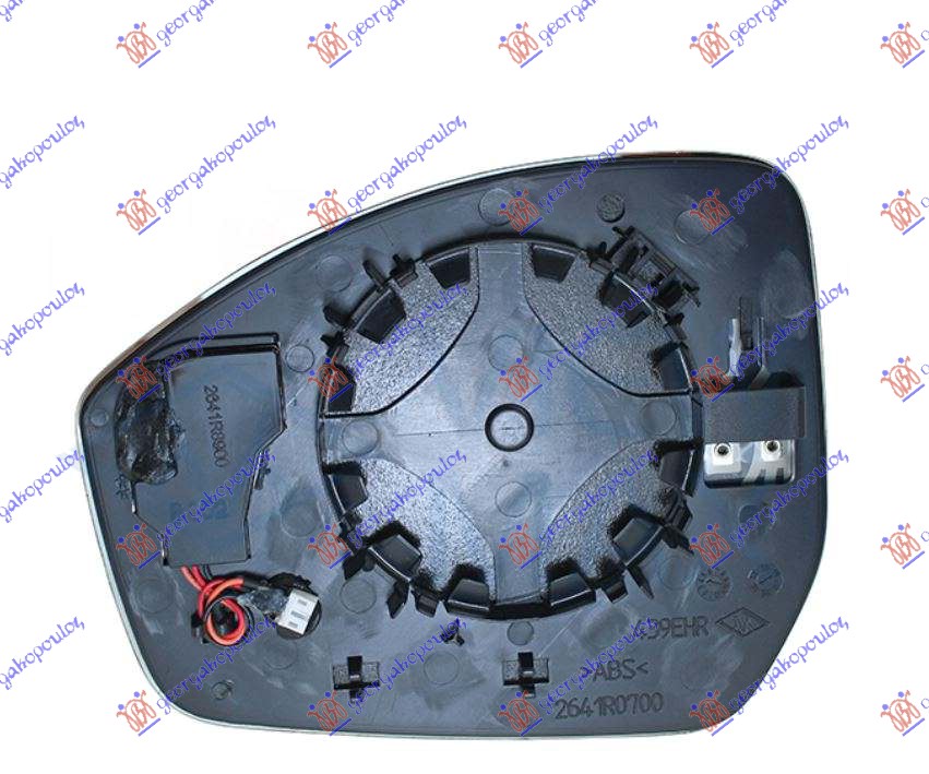 ΚΡΥΣΤΑΛΛΟ ΚΑΘΡΕΦΤΗ ΘΕΡΜΑΙΝΟΜΕΝΟ ΜΕ BLIS (CONVEX GLASS)
