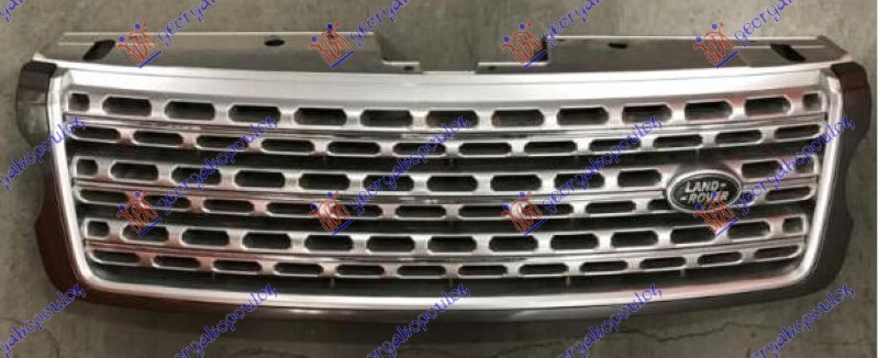 GRILLE SILVER W/SILVER MOULDINGS