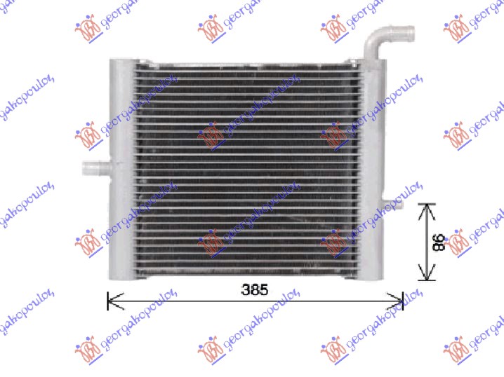 ADDITIONAL RADIATOR (320x290x32)