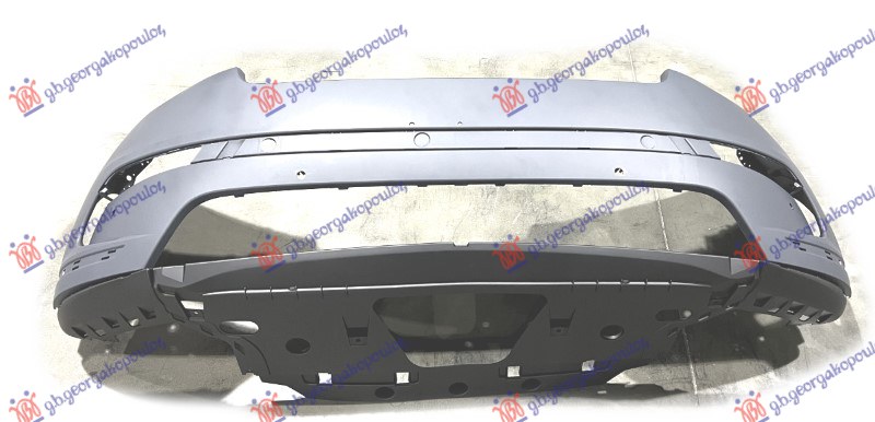 FRONT BUMPER PRIMED (W/4 PDC) (W/WASHER HOLES)