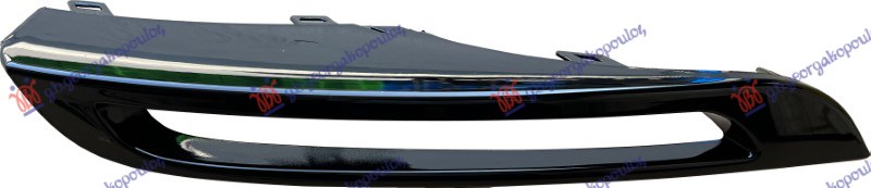 FOG LAMP FRAME PAINTED BLACK (R-DYNAMIC)