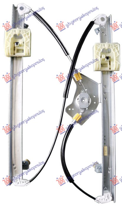 REAR WINDOW REGULATOR ELECTRICAL (W/O MOTOR)