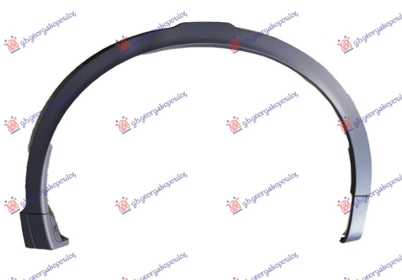 ΚΟΥΡΜΠΑ ΦΤΕΡΟΥ ΕΜΠΡΟΣ ΠΛΑΣΤΙΚΗ ΒΑΦΟΜΕΝΗ