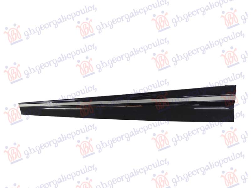 FRONT DOOR MOULDING (W/SILVER MOULDING )