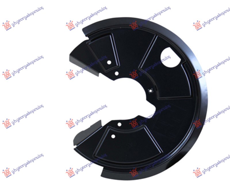 SPLASH PANEL BRAKE DISC REAR (PANEL THICKNESS 1,0MM) (ABS)