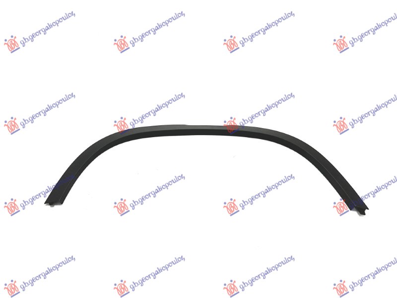 FRONT FENDER FLARE BLACK