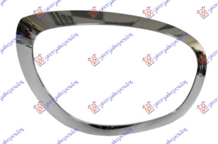 HEAD LAMP FRAME (CHROME)