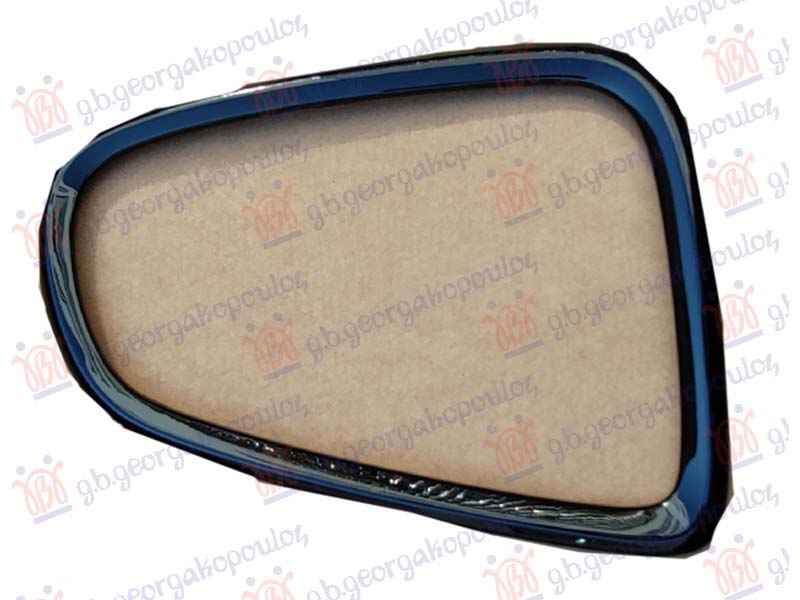 ΠΛΑΙΣΙΟ ΦΑΝΟΥ ΠΙΣΩ (ΜΑΥΡΟ ΓΥΑΛΙΣΤΕΡΟ)