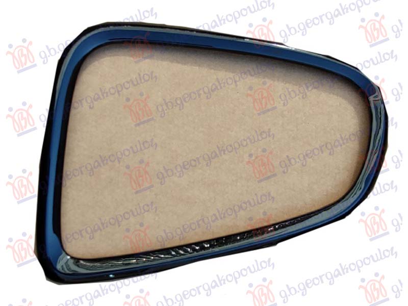 ΠΛΑΙΣΙΟ ΦΑΝΟΥ ΠΙΣΩ (ΜΑΥΡΟ ΓΥΑΛΙΣΤΕΡΟ)