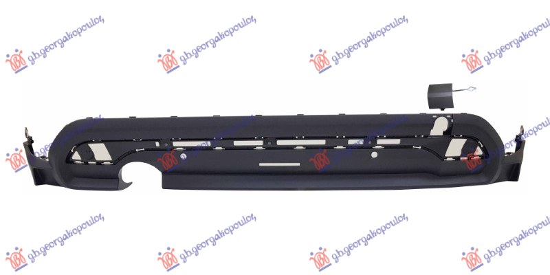 REAR BUMPER SPOILER (F56/3DR) (W/2 PDC)