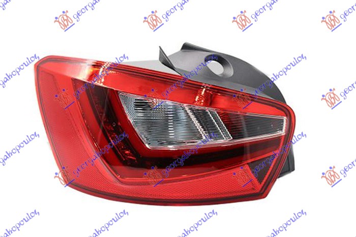 TAIL LAMP 5D BLACK BASE LED