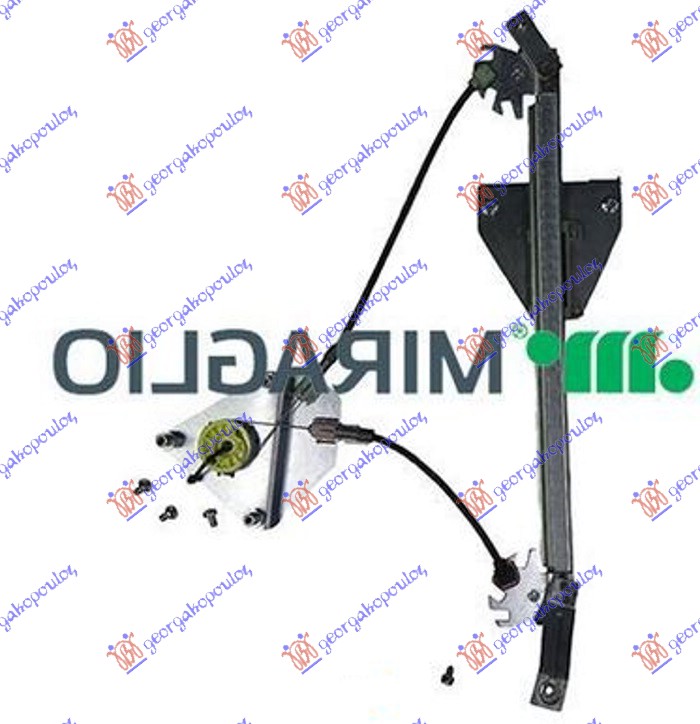 REAR WINDOW REGULATOR ELECTRIC (W/O MOTOR) (A QUALITY)