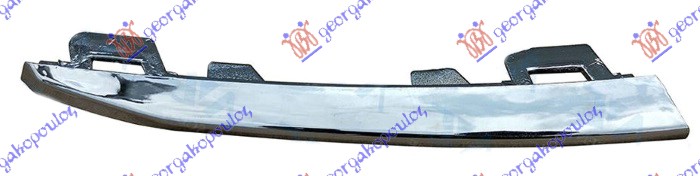 FRONT BUMPER SIDE GRILLE MOULDING CHROME