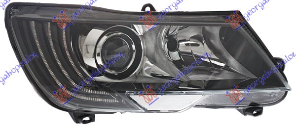 HEAD LAMP Bi-XENON AFS W/LED DRL (HELLA)