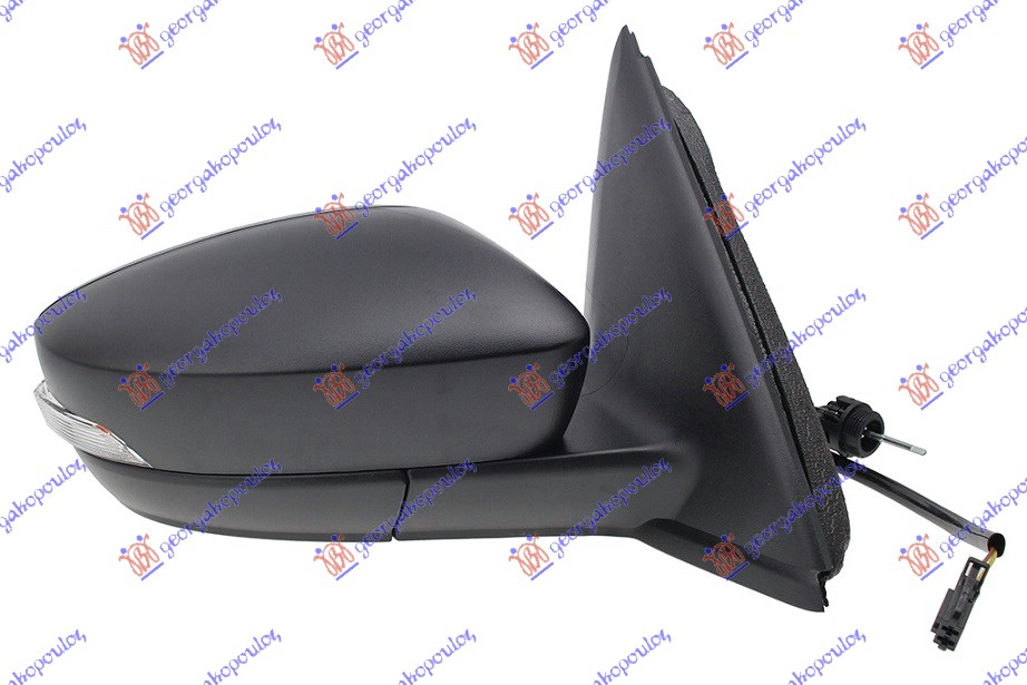 DOOR MIRROR CABLE (W/SIDE LAMP) (A QUALITY) (CONVEX GLASS)