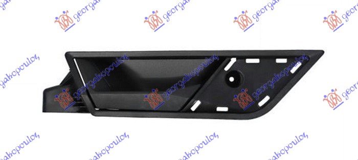 DOOR HANDLE REAR INNER BLACK